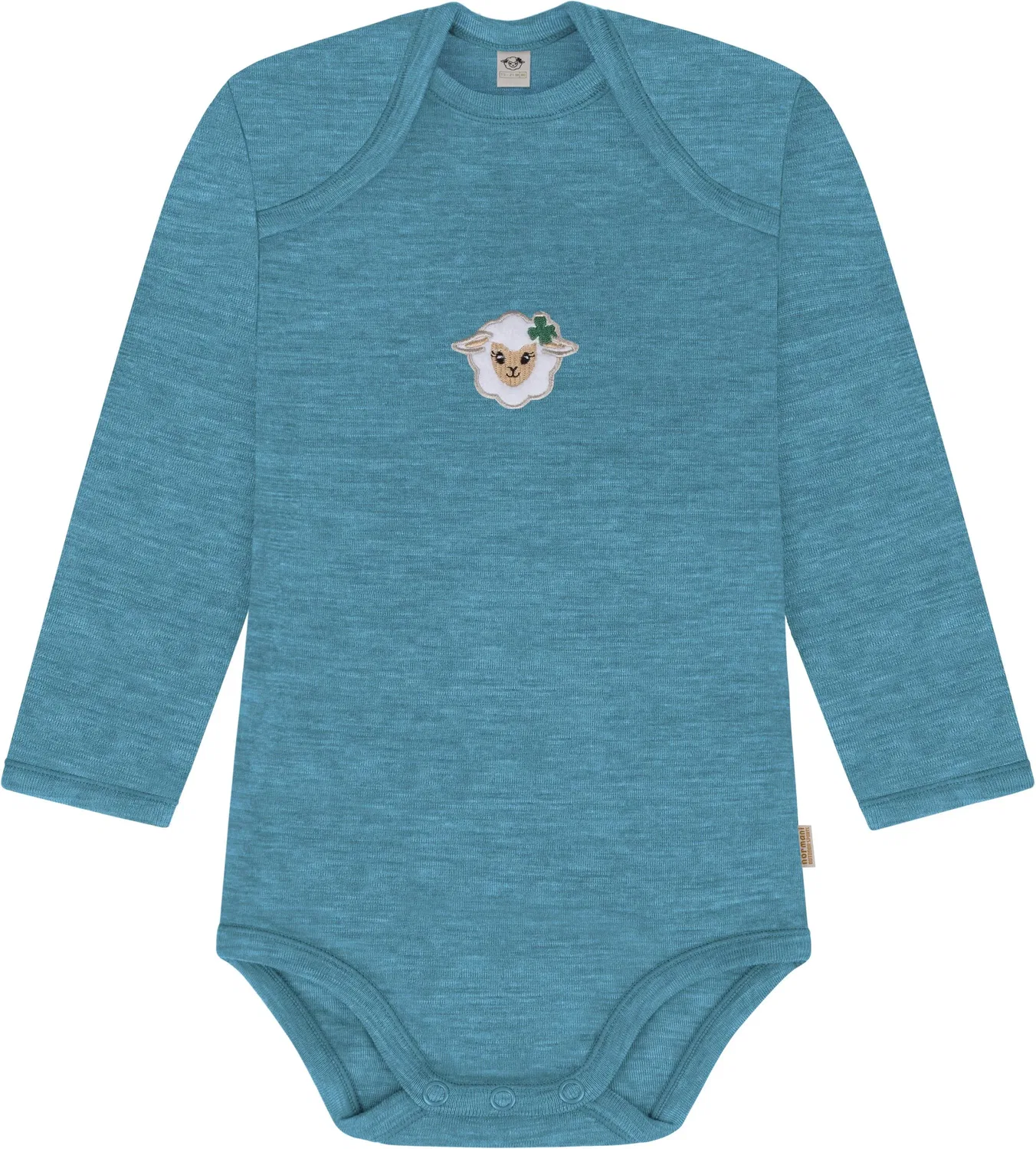 Боди с длинным рукавом Baby Merino Body Langarm Auckland Normani Outdoor Sports, синий