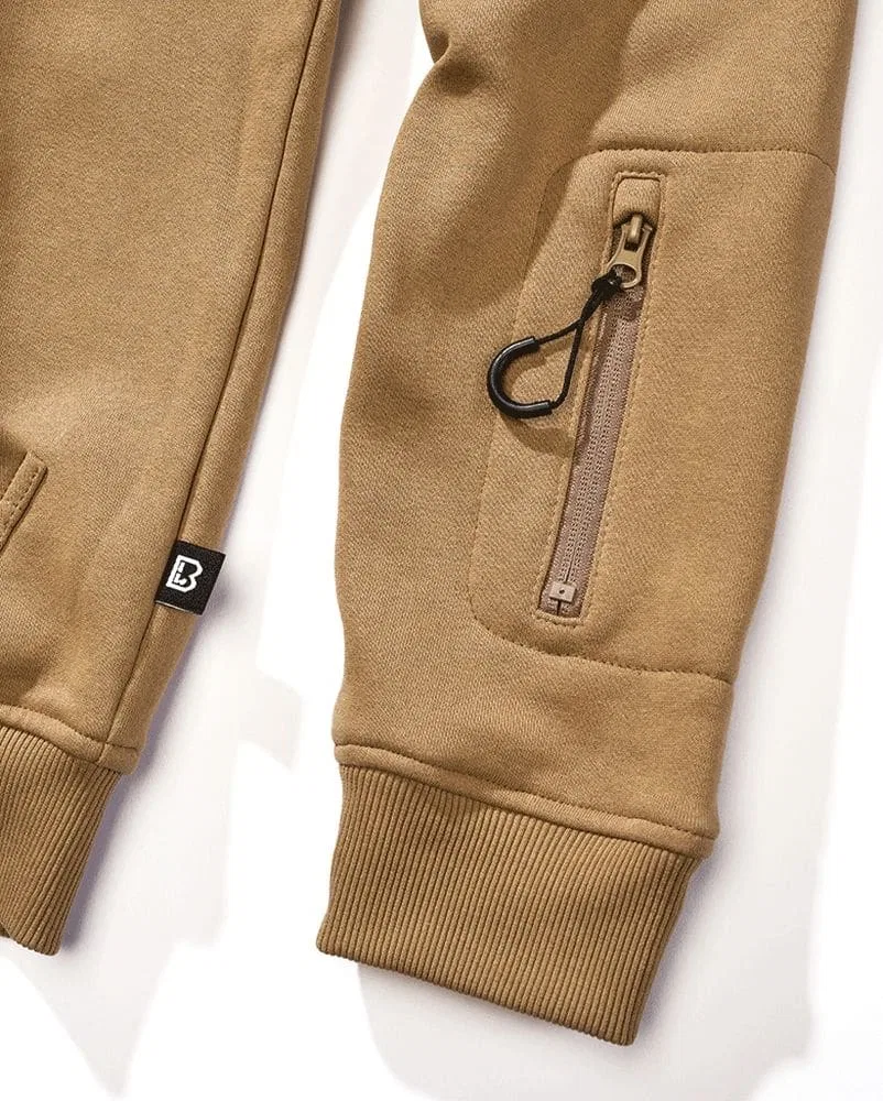 Мужская куртка Tactical Sweat Jacket Brandit, Brown — фото 3