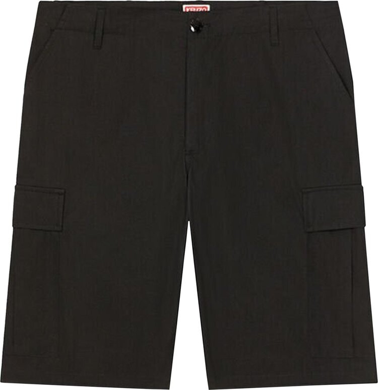 

Шорты Kenzo Cargo Workwear Shorts Black, черный