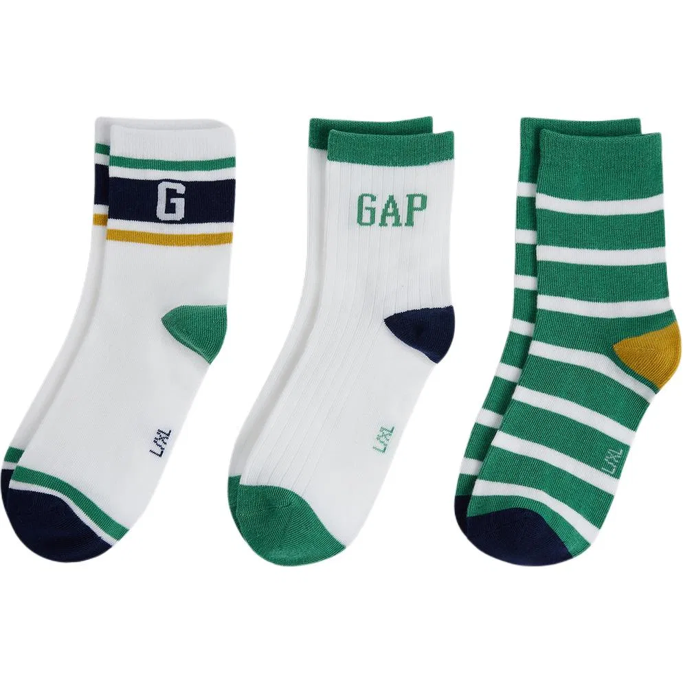 Детские носки с принтом Green Combination GAP