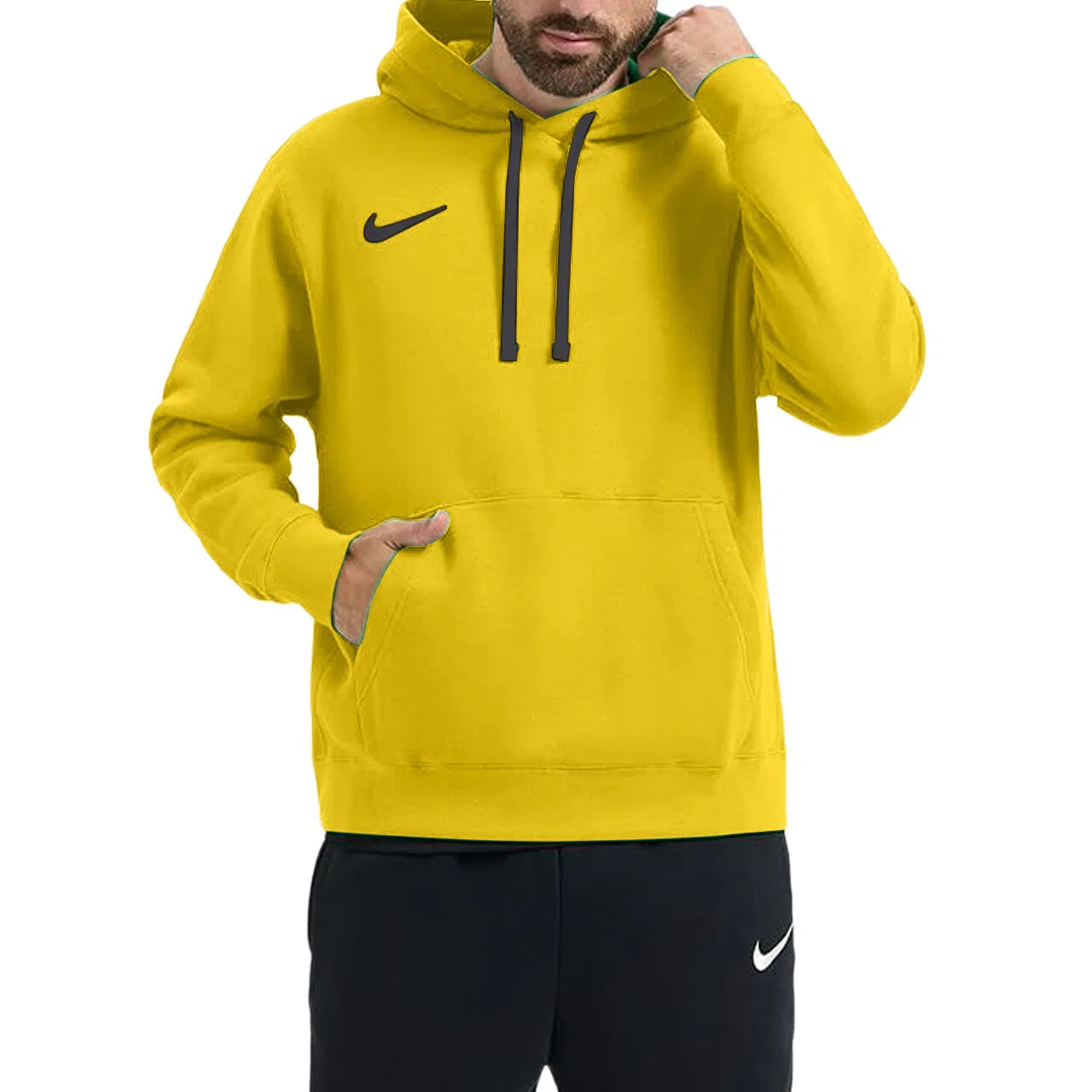 Мужское худи с капюшоном Team Club 20 Nike, Yellow