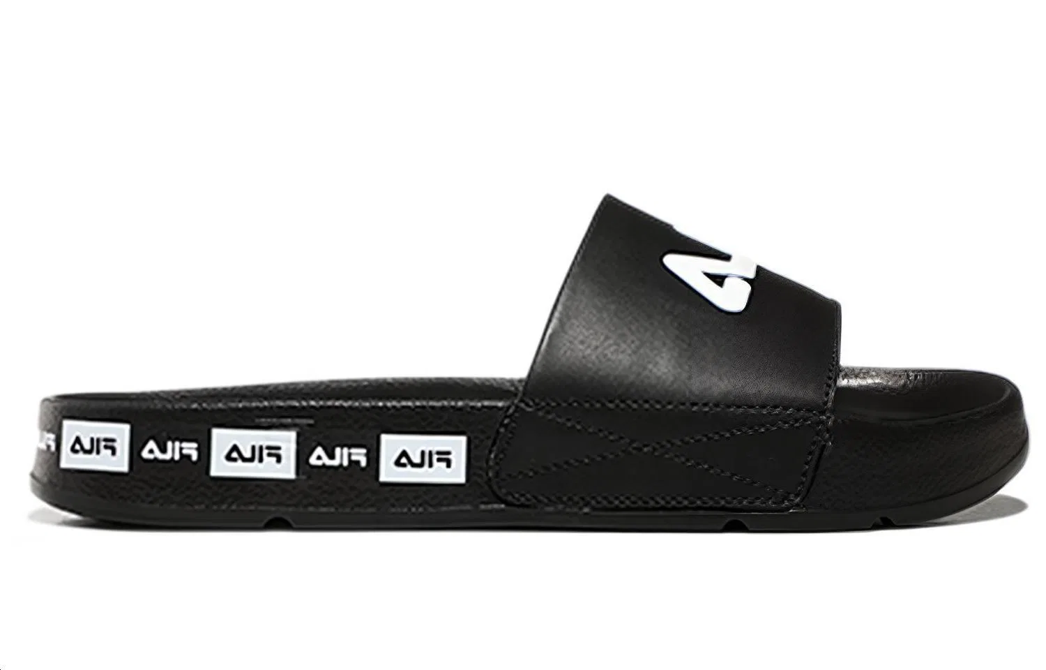 Детские шлепанцы на толстой подошве Cozy Lightweight Thick Sole FILA, Black — фото 3