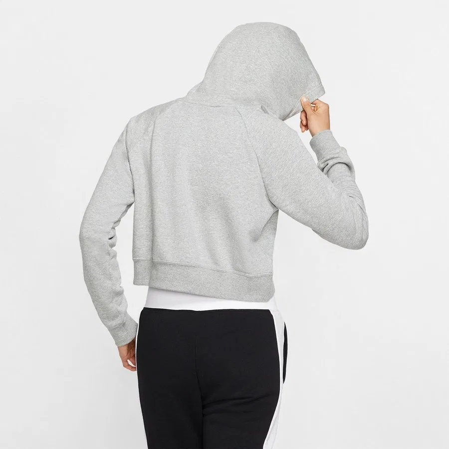 Женский худи с капюшоном Sportswear Essential Nike, Серый — фото 2