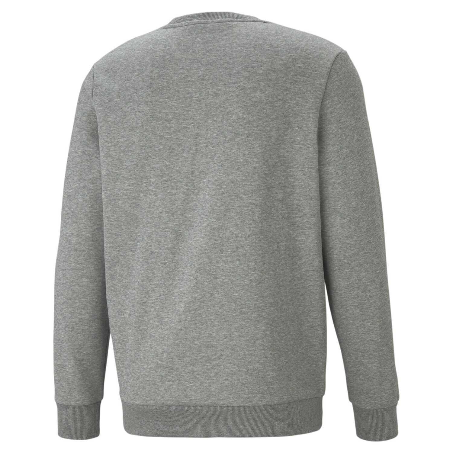 

Двухцветная мужская толстовка с круглым вырезом Essentials+ с большим логотипом PUMA, Серый