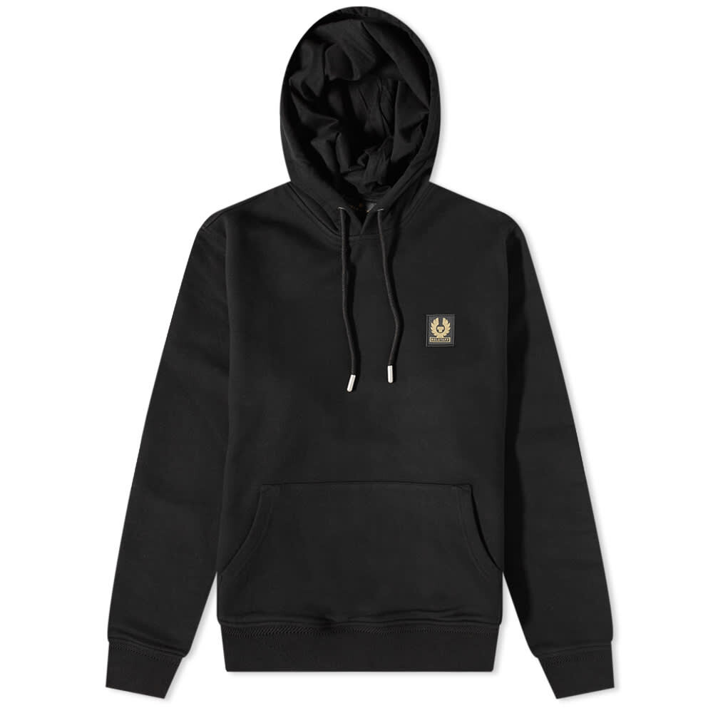 

Толстовка Belstaff Patch Popover Hoody, Черный, Толстовка Belstaff Patch Popover Hoody