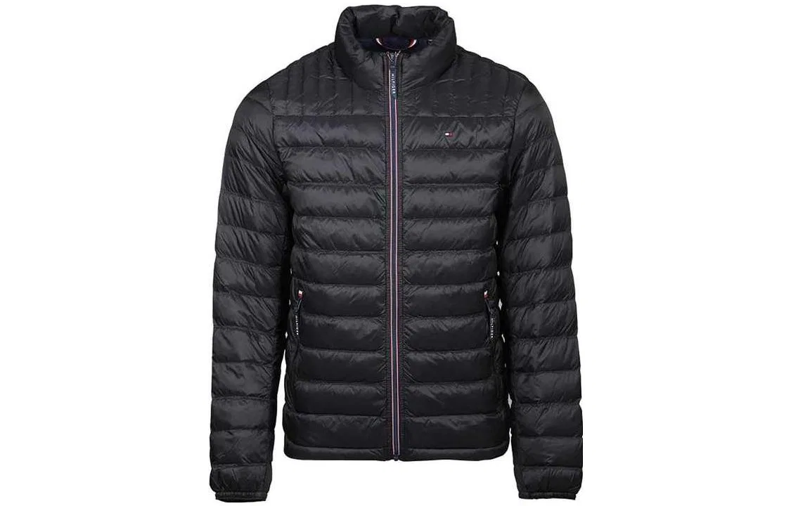 Мужское пуховое пальто Minimalist Style Tommy Hilfiger, Black
