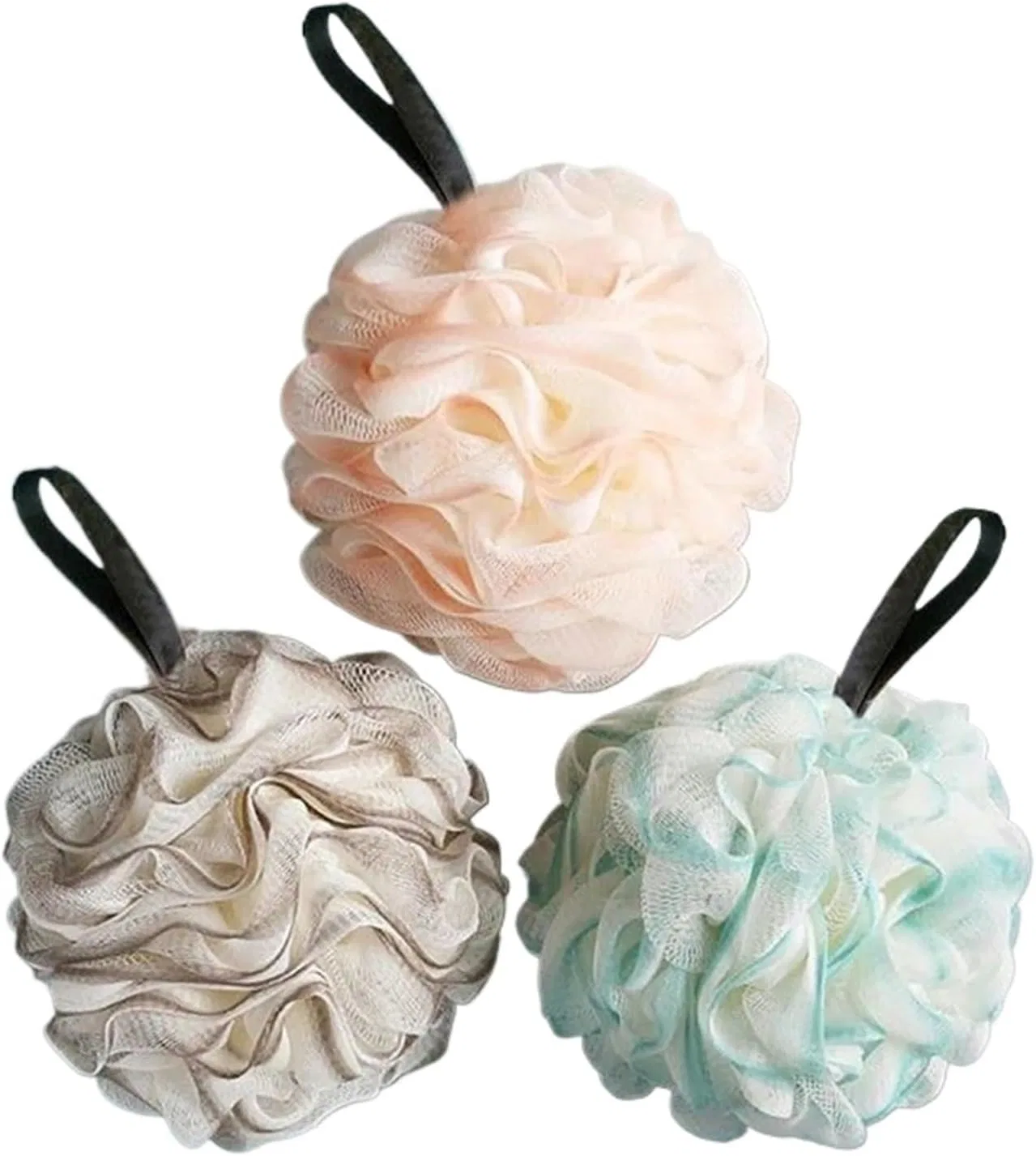 Мочалка для душа 3 шт, FGUJSUR, Color1