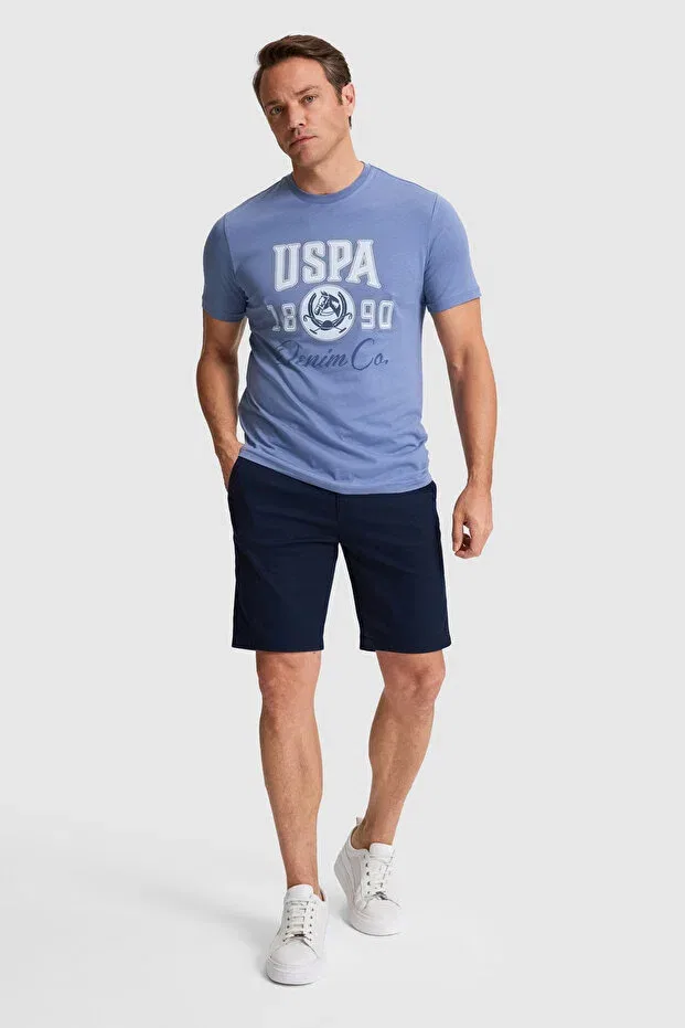 Мужская футболка с коротким рукавом U.S. Polo Assn., Indigo — фото 4