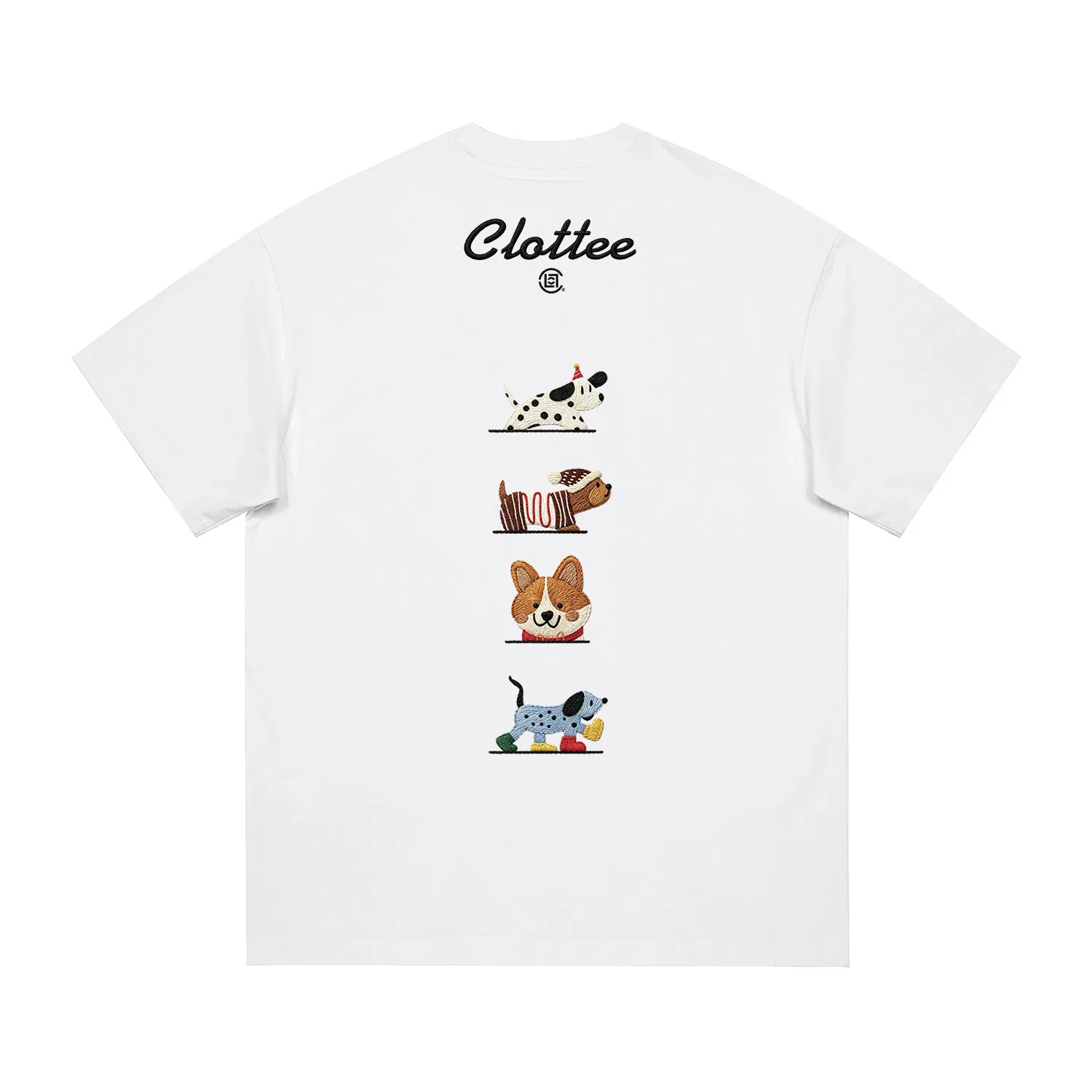 Детская футболка хлопковая с круглым вырезом CLOT, Ink Black — фото 3