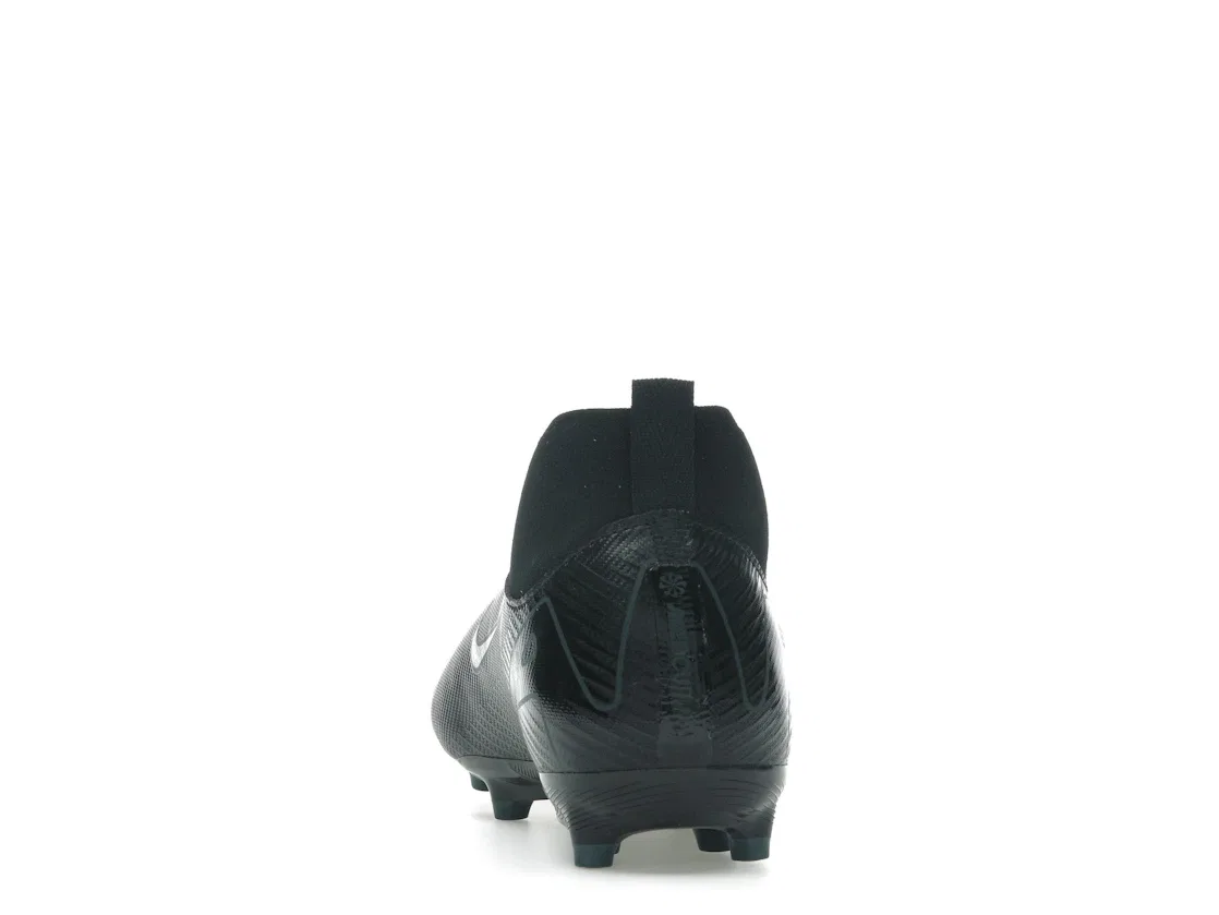 Детские бутсы с длинным рукавом Nike Mercurial Superfly 10 Academy MG, Black Deep Jungle Black — фото 4