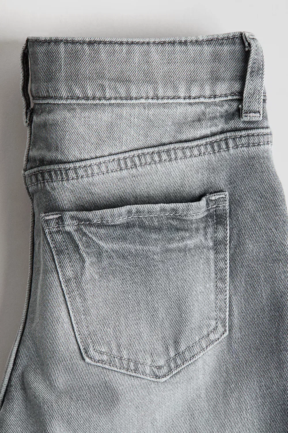 Свободные джинсы-клеш H&M, Denimgrau — фото 3