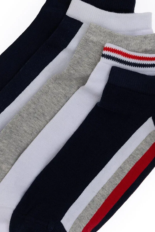 Мужские носки хлопковые 5 шт. U.S. Polo Assn., Navy Blue — фото 2
