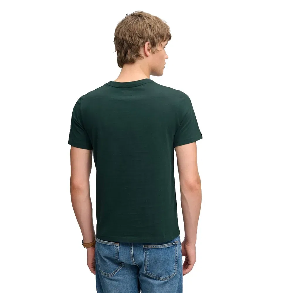 Мужская футболка с принтом Gothic Varsity Superdry, Green — фото 2