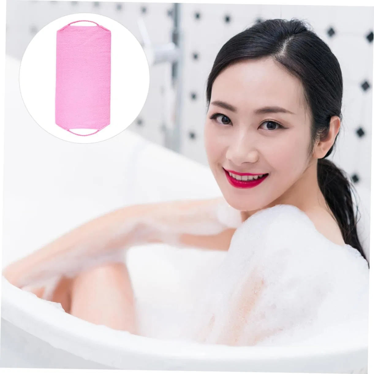 Отшелушивающая губка для душа Healeved, Pink — фото 4