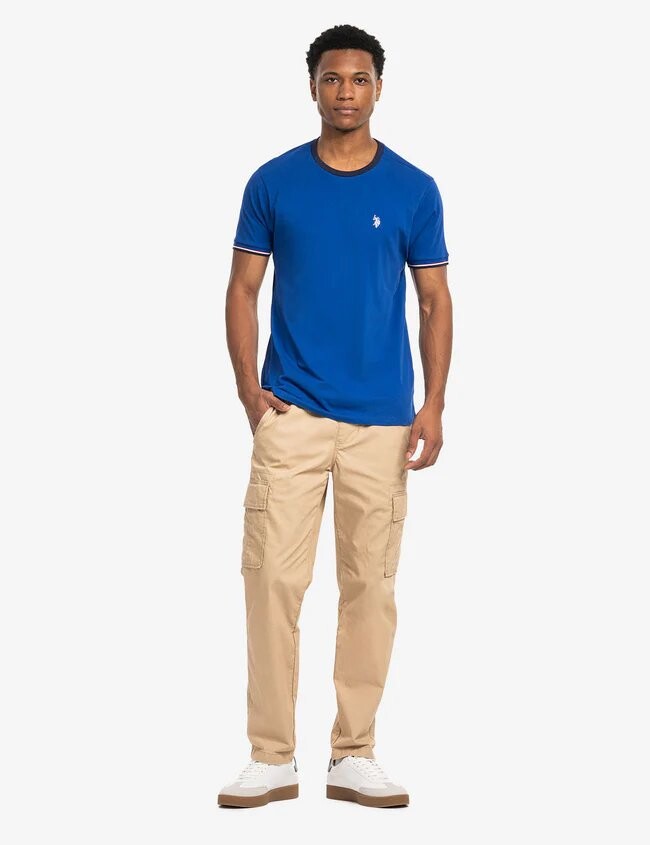 

Футболка U.S. Polo Assn.Ringer, синий