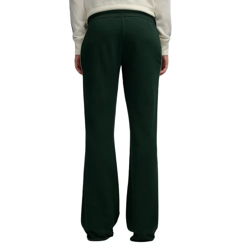 Женские спортивные брюки клеш с принтом Athletic Essential Stripe Flare Superdry, Green — фото 2