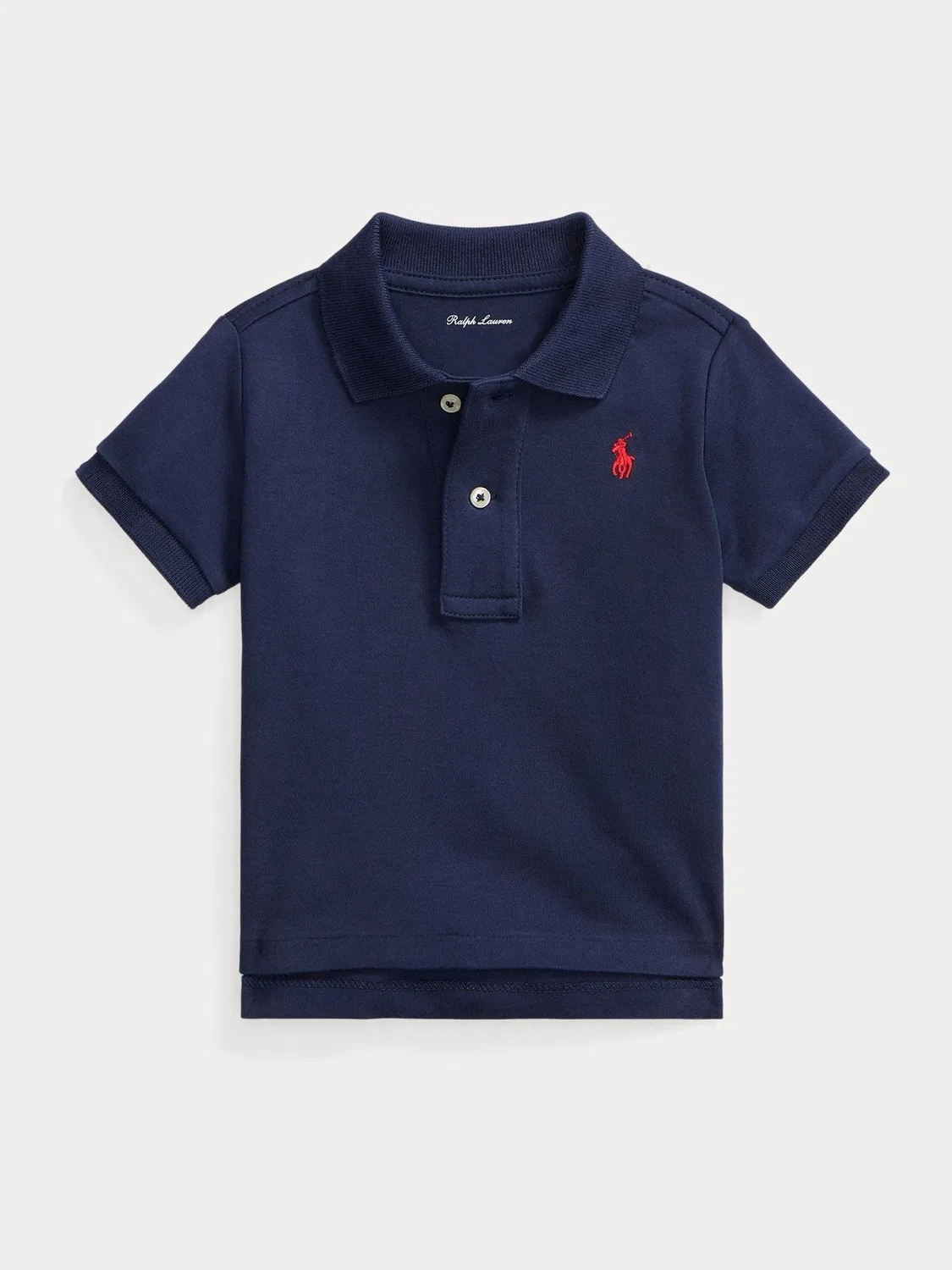 Футболка поло, хлопковый пике Polo Ralph Lauren, синяя