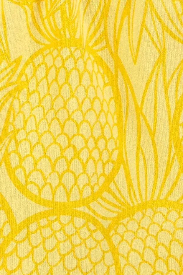 Детский комбинезон для девочек хлопковый Carter'S, Yellow — фото 2
