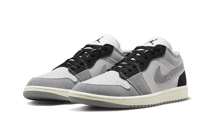 Детские кроссовки с высоким качеством Jordan 1 Low Craft Cement Grey, Jordan, Bunt — фото 2