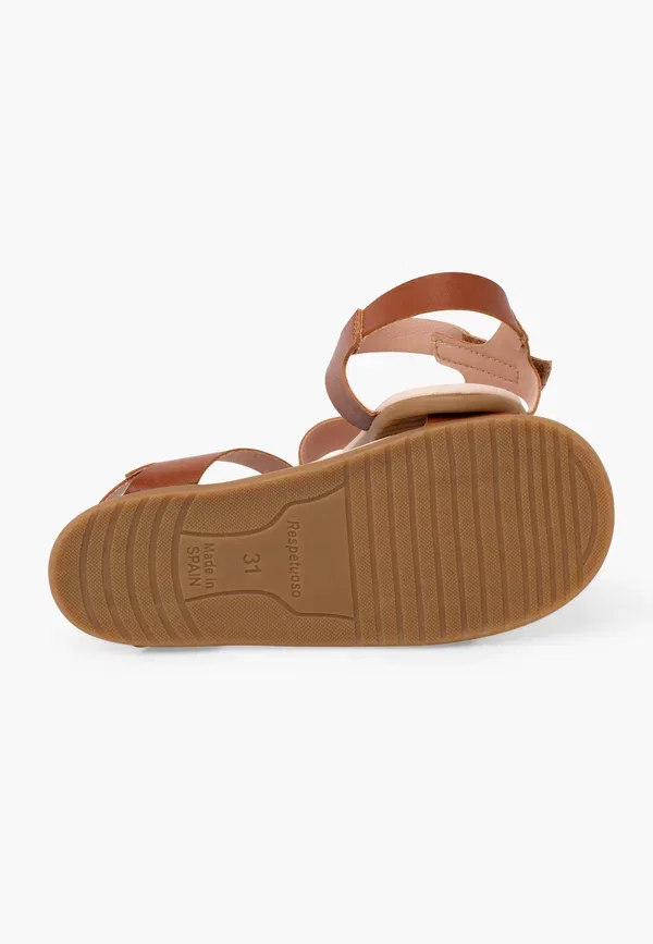 Сандалии Pisamonas Baby shoes Leather, коричневый — фото 4