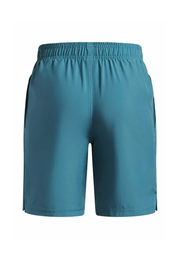 Спортивные шорты с технологичным плетением и логотипом Under Armour, Boundless Blue — фото 2