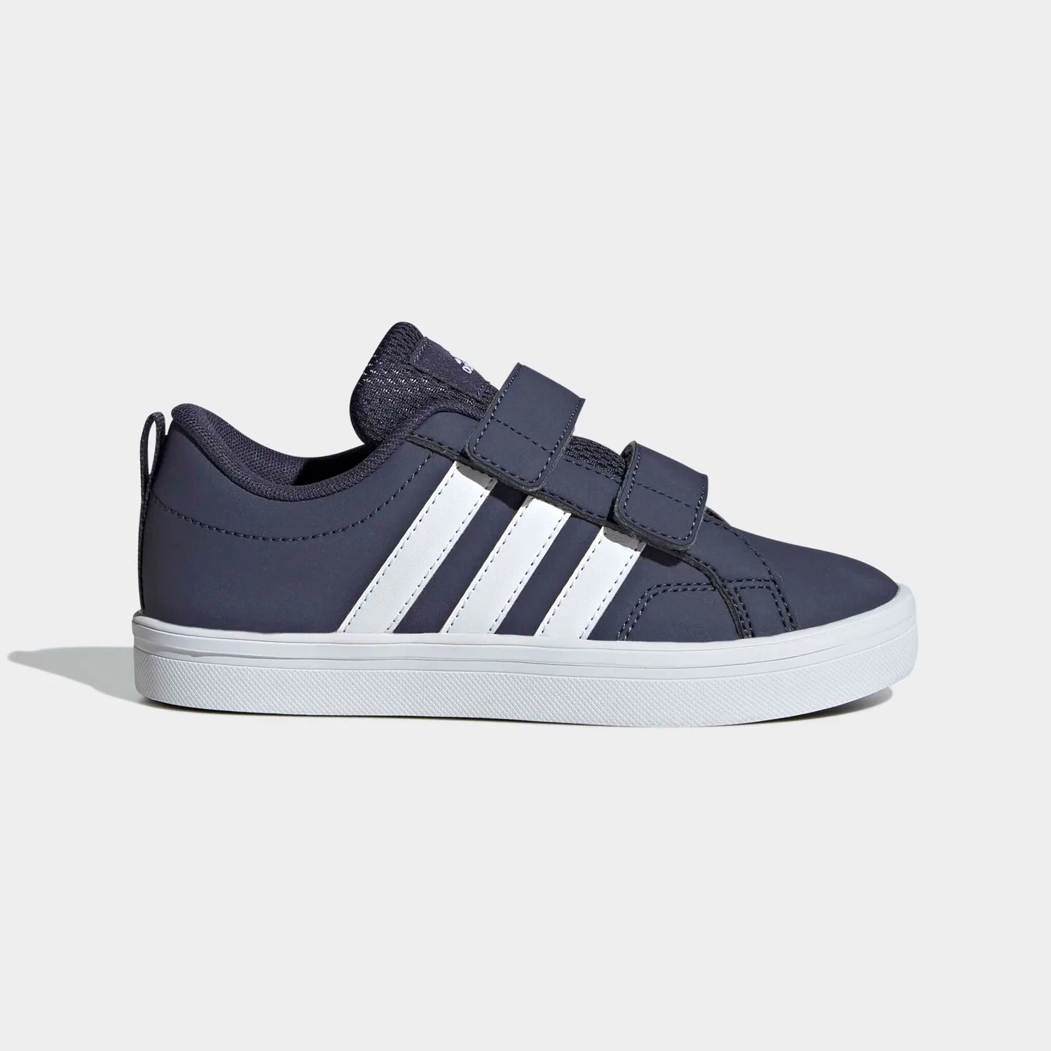 Детские кроссовки с липучками Adidas VS PACE 2.0 CF C, Shadow Navy/White/Black — фото 2