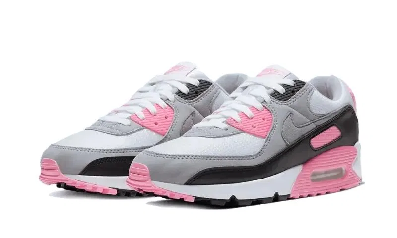 Детские кроссовки с амортизацией Air Max 90 Recraft Nike, Schwarz — фото 2