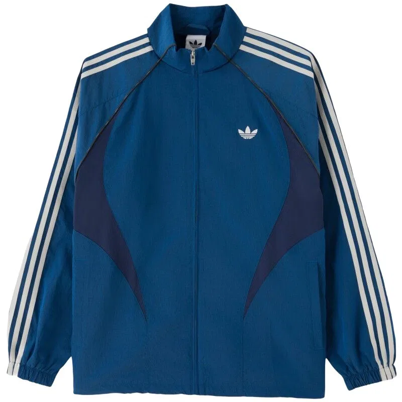 Мужская куртка с воротником-стойкой Blue Adidas Originals, Blue