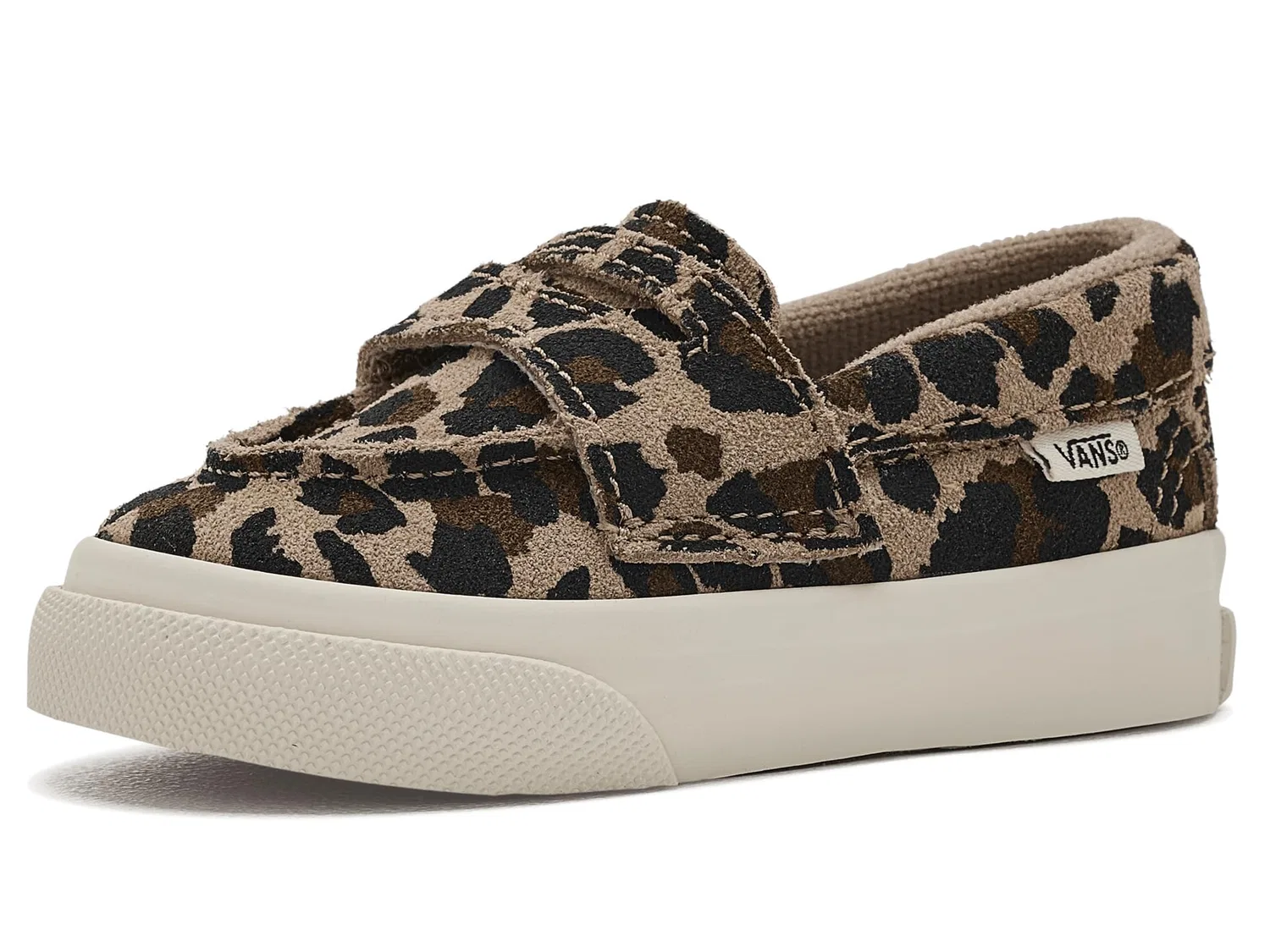 Лоферы Loafer 53 (для малышей и маленьких детей) Vans Kids, Leopard Incense/Marshmallow