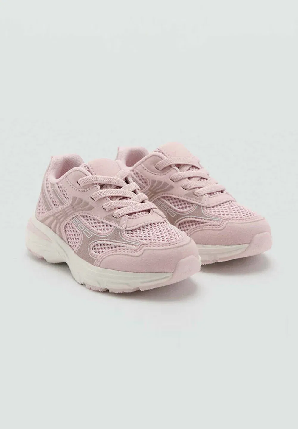 Детская обувь - детские туфли Mango Kids, Pastel Pink — фото 2
