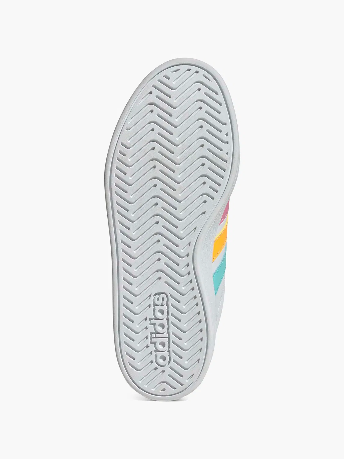 Детские кроссовки Adidas Grand Court 3.0 J, белый — фото 4