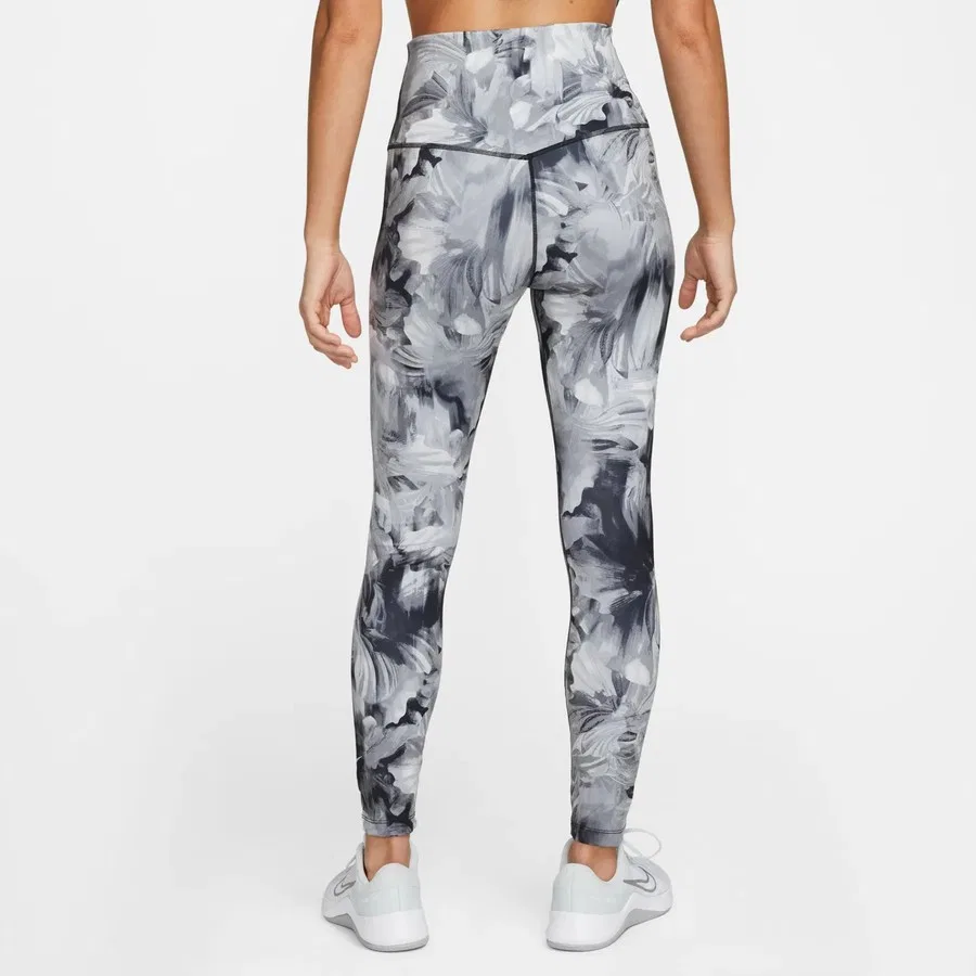 Спортивные леггинсы с высокой талией Nike One Dri-Fit High Rise 7/8, Серый — фото 3