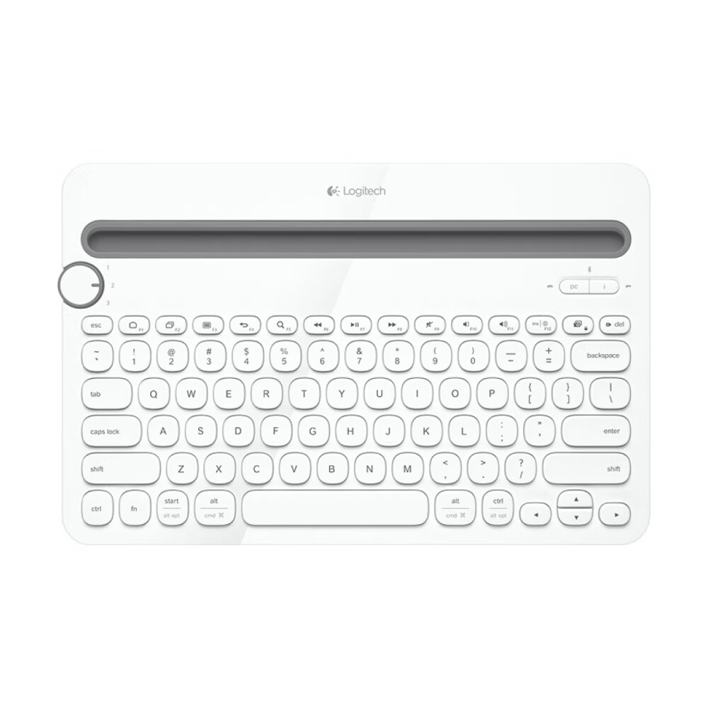 

Клавиатура беспроводная Logitech K480, английская раскладка, белый