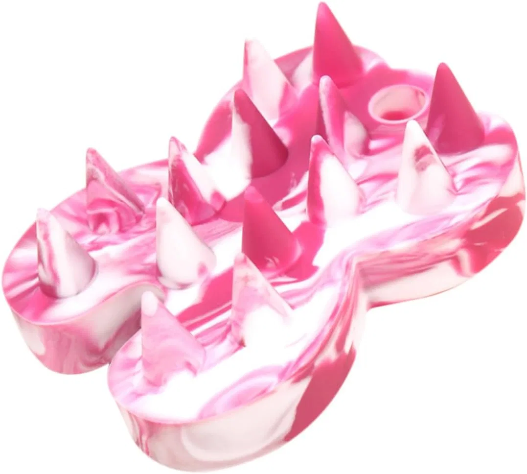 Силиконовая щетка для кожи головы с мягкой щетиной, MUCKLILY, 1 шт, 88 г, Pink