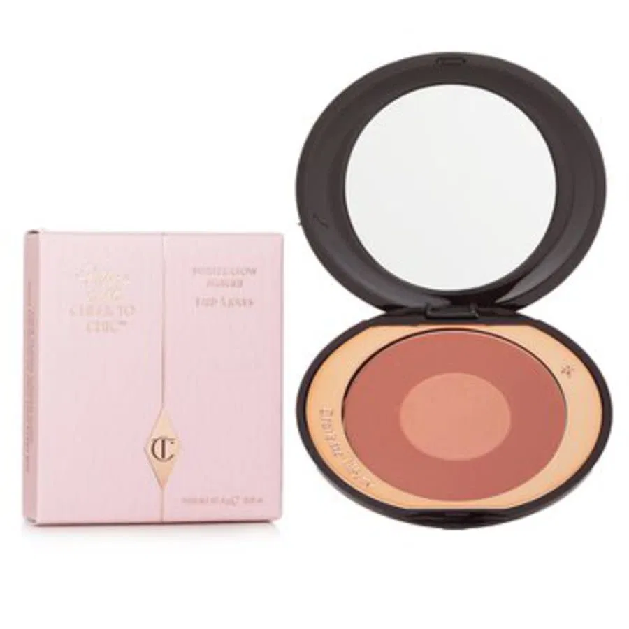 Румяна с мерцающим финишем Cheek To Chic Swish & Glow Blusher Charlotte Tilbury, # Pillow Talk Intense — фото 2