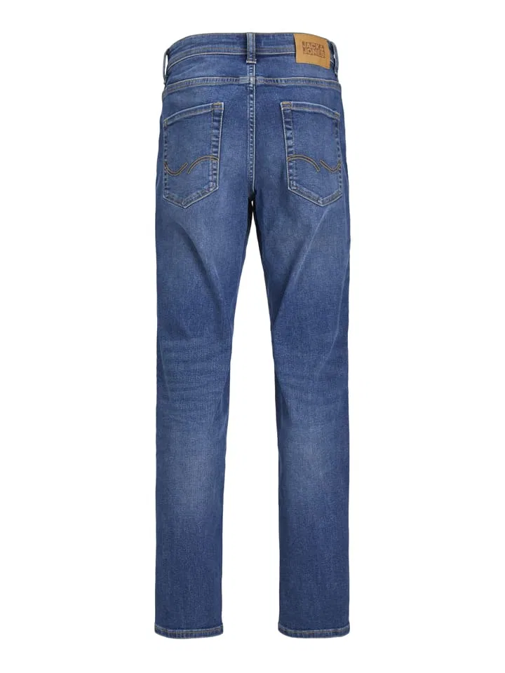 Джинсы Regular fit Clark Jack & Jones Junior, синий — фото 2