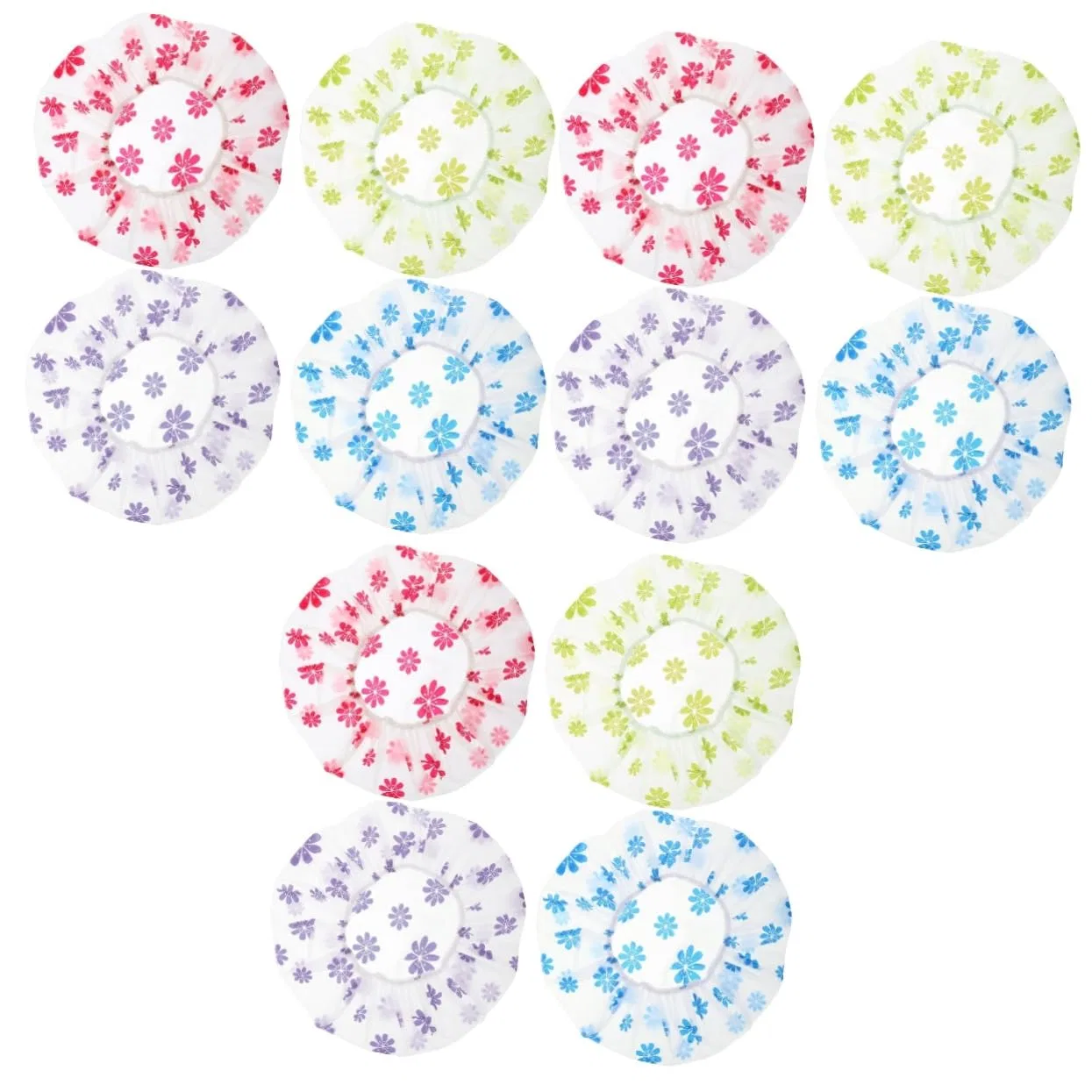 Шапочка для душа FRCOLOR, 12 шт, мультиколор