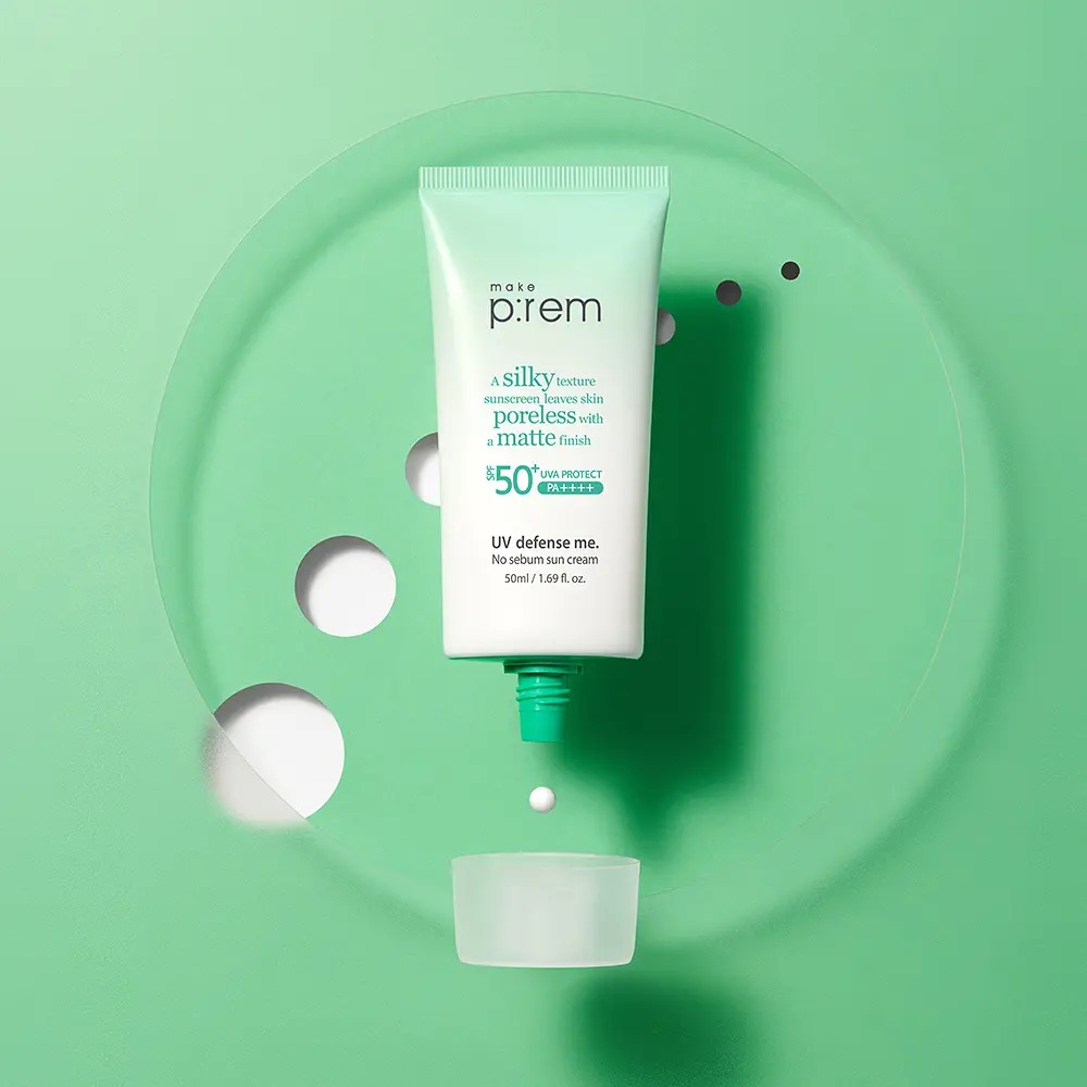 Набор солнцезащитных кремов Make P:rem UV Defense Me No Sebum, 40 мл + 40 мл + 20 мл — фото 2