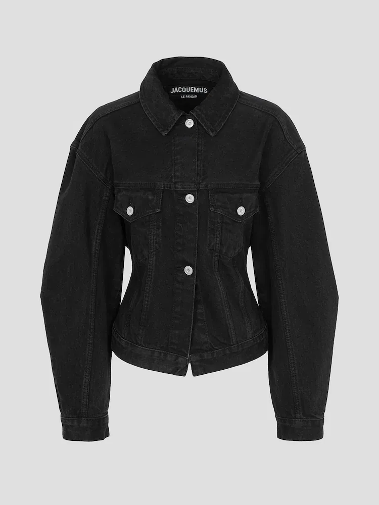 Жакет джинсовый De-Nimes JACQUEMUS, Black