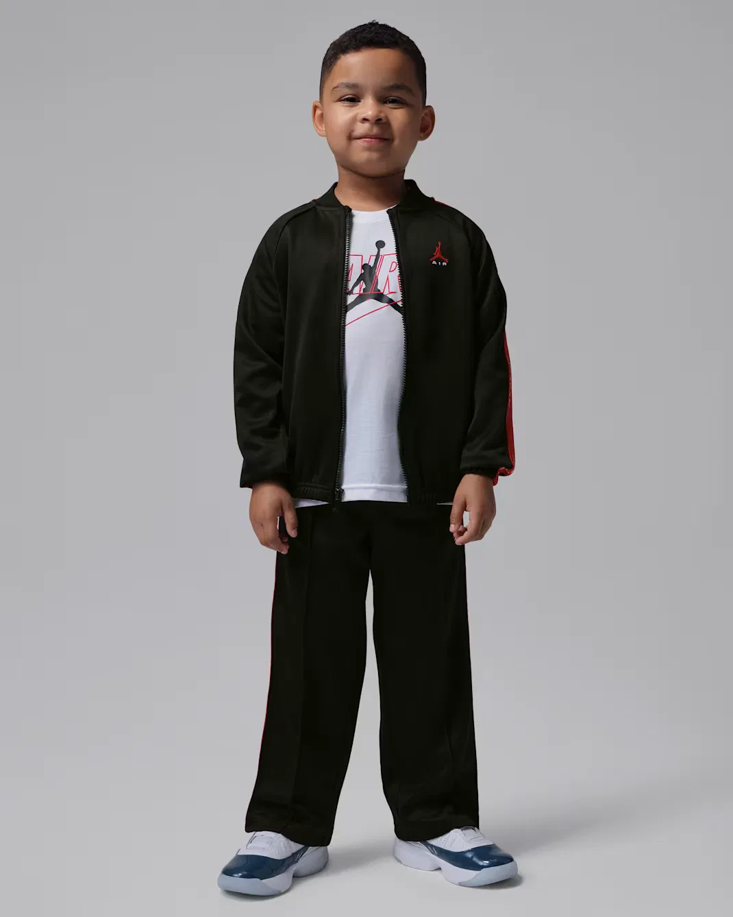 Детский спортивный комплект Dri-FIT из 2 предметов Jordan Brooklyn Essentials, Black