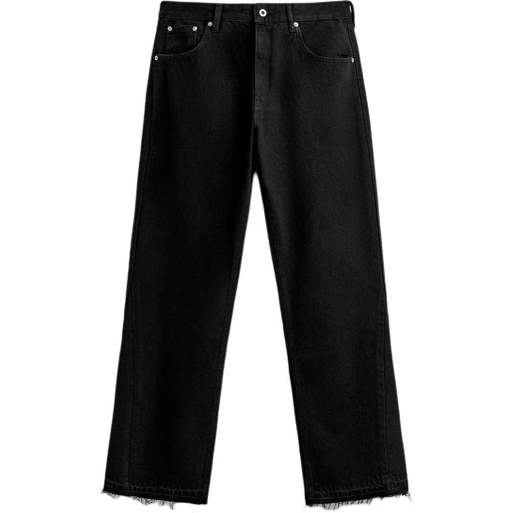Мужские джинсы с клешем Black ZARA, Черный