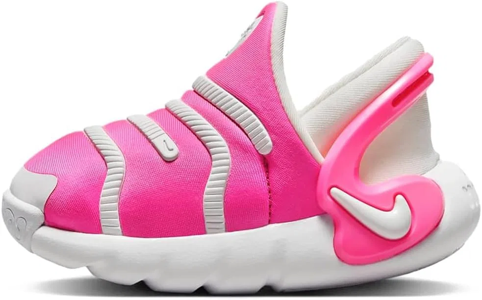 Детские кроссовки для мальчиков с системой EasyOn Nike Dynamo 2, Laser Fuchsia/White/Summit White