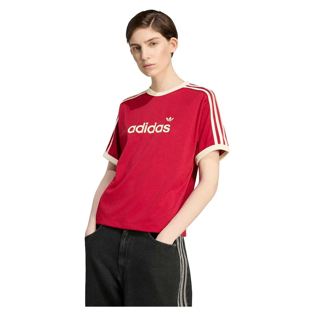 Футболка с коротким рукавом Mesh Adidas Originals, красный