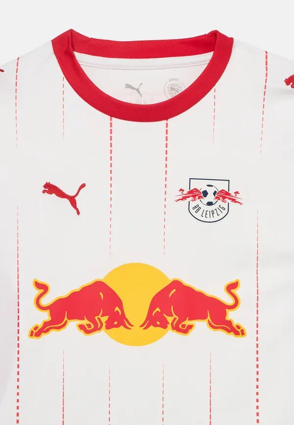 Футболка с быстросохнущей тканью Rb Leipzig Home Replica Puma White/Red, белый/красный — фото 3
