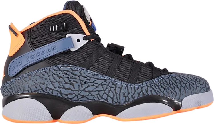 

Кроссовки Air Jordan 6 Rings Elephant, черный