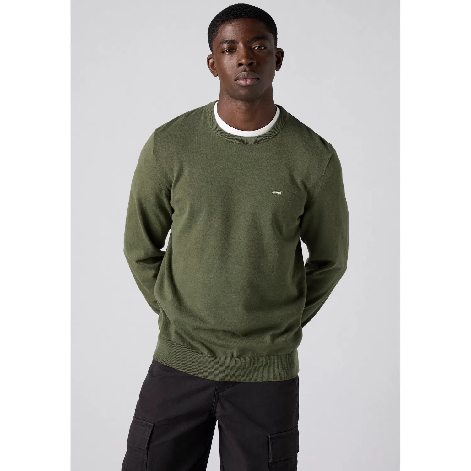 Мужской свитер с круглым вырезом Lightweight Hm Sweater Levi's, Deep Depths