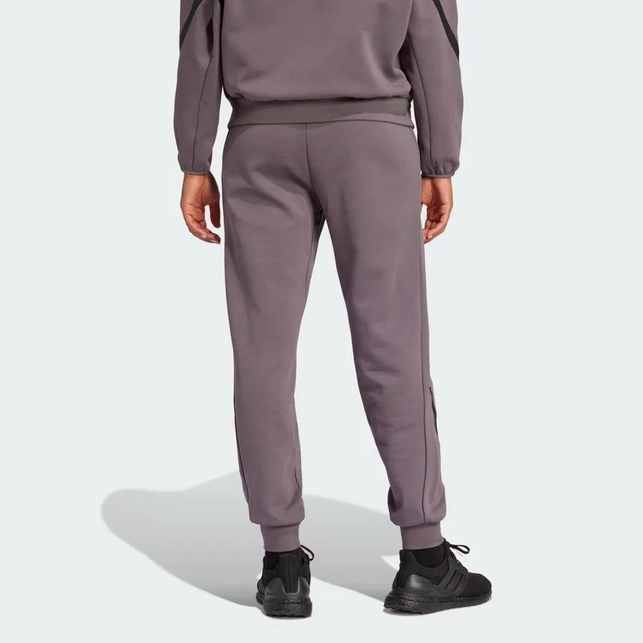 Женские спортивные брюки с принтом Z.N.E. adidas, Фиолетовый — фото 2