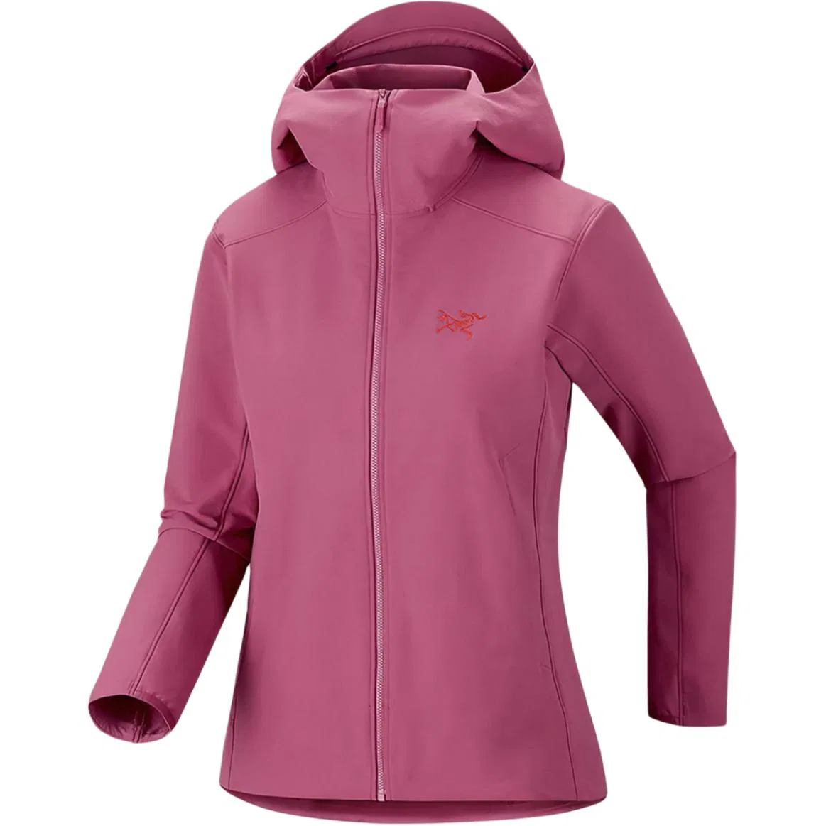 Женская куртка из софтшелла Light Maple Wild Red/Lt Renegade Arcteryx