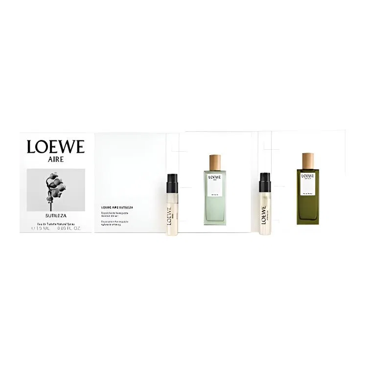 Набор пробников ароматов LOEWE 001, 2 шт по 1,5 мл, Post Midnight, LOEWE, Multicolor