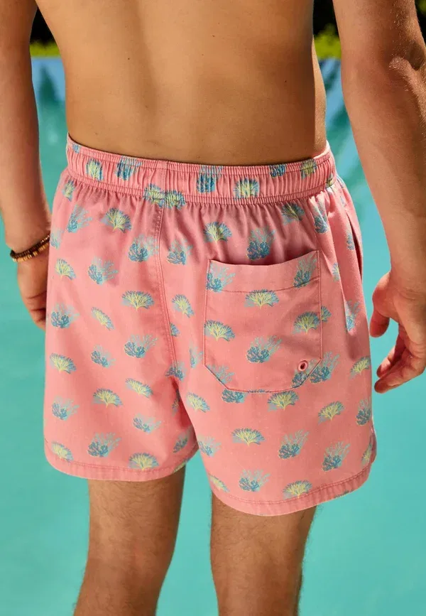 Шорты с принтом Swimming shorts Next, Pink Coral, розовый — фото 2